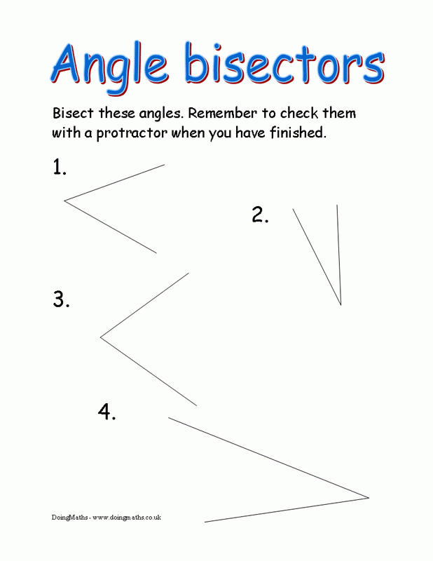 Construction Free Resources On Constructing Shapes DoingMaths