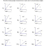 Find Complementary Angles Worksheets Secundaria Matematicas