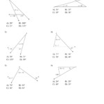 Finding Angle Measures Worksheet