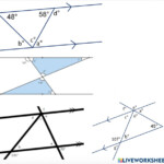 Finding Angle Measures Worksheet Word Worksheet