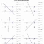 Finding Missing Angles Worksheet Answers Pdf Naturalard