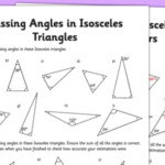 Isosceles Triangle Theorem Worksheet Promotiontablecovers