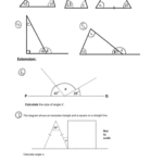 KS2 Missing Angles In A Triangle Year 4 5 6 Worksheet Notebook