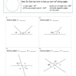 Math Antics Finding An Unknown Angle Worksheet Angleworksheets