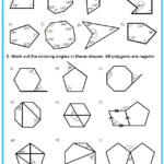 Mathworksheets4kids Sum Of Interior Angles Answers Angles And