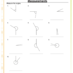 Measure Angles Worksheet With Answer Key Printable Pdf Download