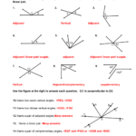 Pairs Of Angles Worksheet Answers