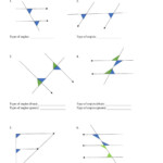 Parallel Lines Angles Worksheet