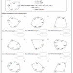 Polygon Worksheets Angles Worksheet Geometry Worksheets Geometry Angles