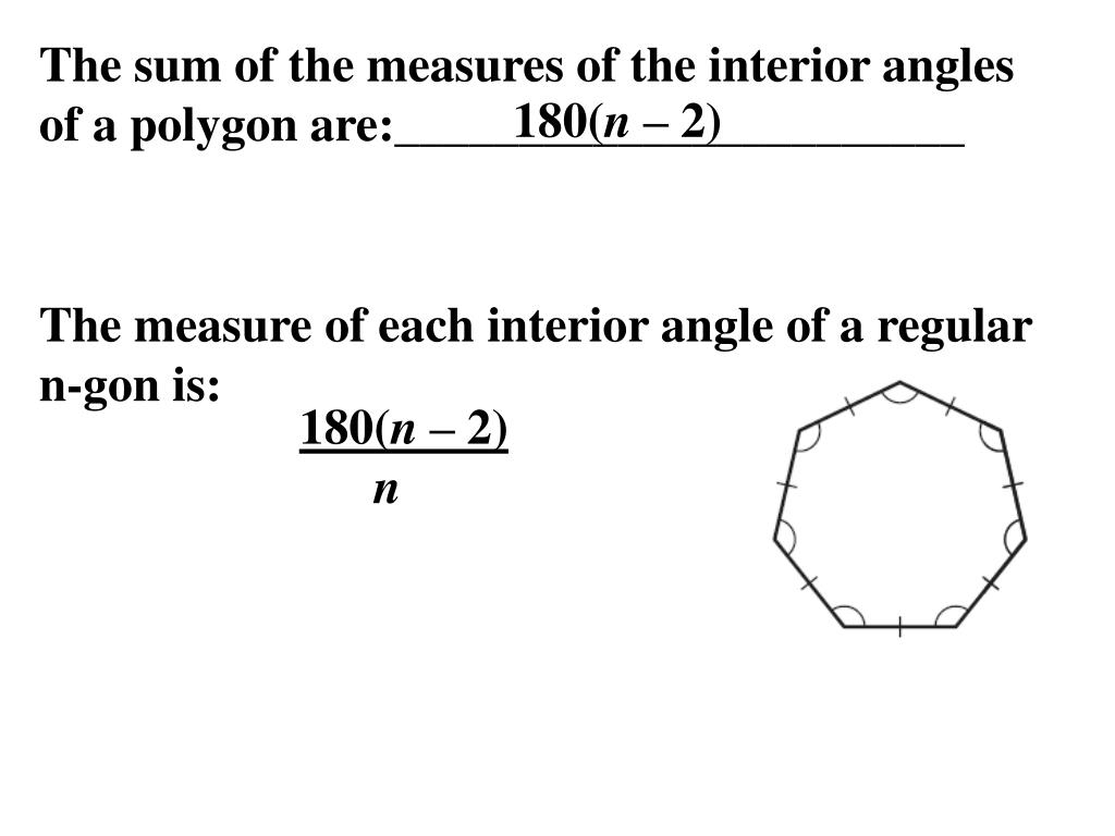 PPT 8 1 Find Angle Measures In Polygons PowerPoint Presentation Free Download ID 5762442