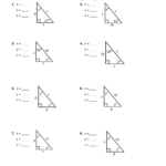 Trigonometric Ratios In Right Triangles Answers 18 Best Images Of