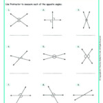 Vertical Angles Worksheet Pdf Pin On Free Math Worksheets Angles
