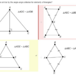 Which Triangles Are Similar To The Angle Angle Criterion For Similarity