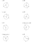 Worksheet Central Angles And Arcs Answers Angleworksheets