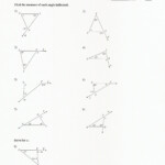 Worksheet Triangle Sum And Exterior Angle Theorem Db excel