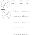 12 3 Inscribed Angles Worksheet Answer Key
