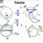 12 3 Inscribed Angles Worksheets Answer Key