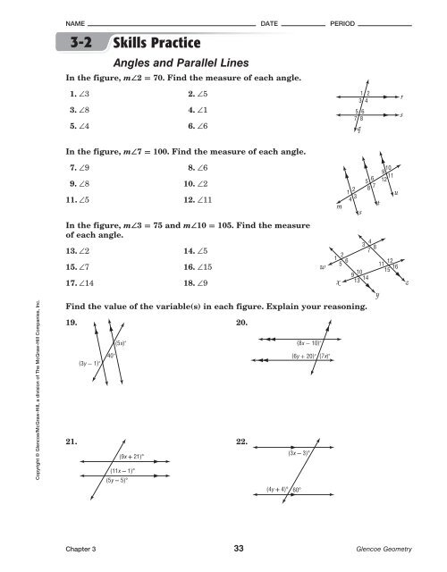 39 Glencoe Geometry Chapter 8 Answer Key KarnjitVaughn
