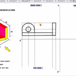 46 Third Angle Orthographic Projection Exercises Pictures Complete