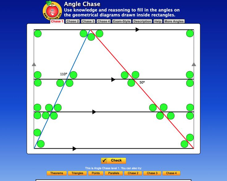 Angle Chase Complete This Self marking Challenge To Find All The Angles 