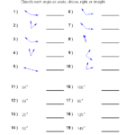 Angles And Lines Worksheet