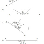 Angles In A Straight Line Worksheets And Solutions