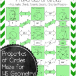 Angles In Circles Worksheet Answers