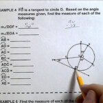 Arcs And Central Angles Worksheet Answers