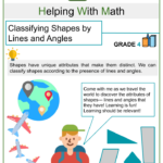 Classifying Shapes By Lines And Angles 4th Grade Math Worksheets