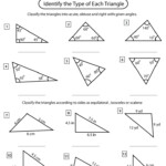 Equilateral Triangle Worksheets