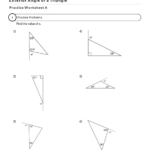 Exterior Angle Of A Triangle Worksheet