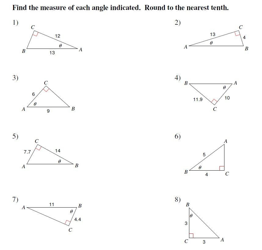 Find The Measure Of Each Angle Indicated Worksheet Parallel Lines