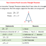 Geometric Proofs Worksheet With Answers Worksheets For Kindergarten