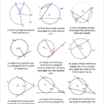 Geometry Arcs And Chords Worksheet