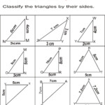 Identifying Triangles Worksheets