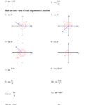 Kuta Software Infinite Precalculus Trig Ratios Of Any Angle Worksheet