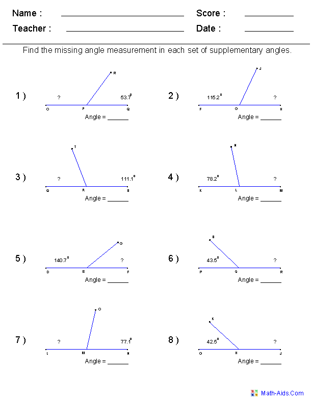 Lines And Angles Class 9 Worksheet Pdf With Answers Kidsworksheetfun