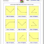 Lines Angles And Triangles Worksheet Answers