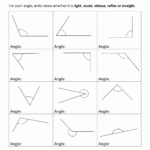 Maths Worksheet Angles