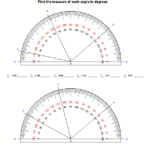 Measure Angles Without Protractor Worksheet Ameise Live