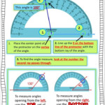 Measuring Angles Worksheet With Protractor