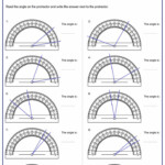 Measuring Angles Worksheets With Answers