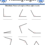 Naming Angles Worksheet 3Rd Grade