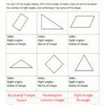 Printable Worksheets For 2nd Grade Geometry