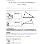 The Relationship Between Sides And Angles Of A Triangle