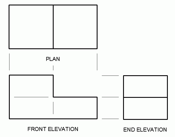 Third Angle Orthographic Projection Notes