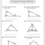 Triangle Worksheets Math Monks