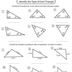 Types Of Triangles Worksheet