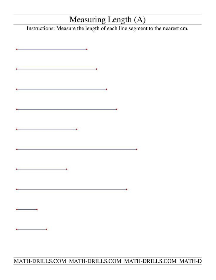 Worksheet 1 2 Measuring Segments Answer Key