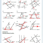 Worksheet Section 3 2 Angles And Parallel Lines Answer Key